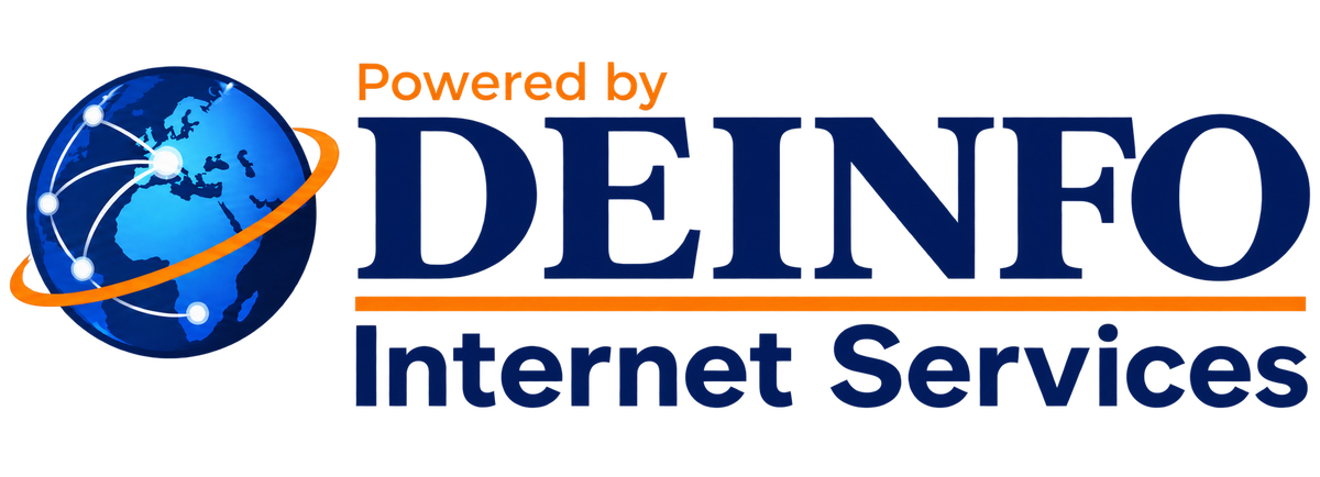 Powered by DEINFO Internet Services